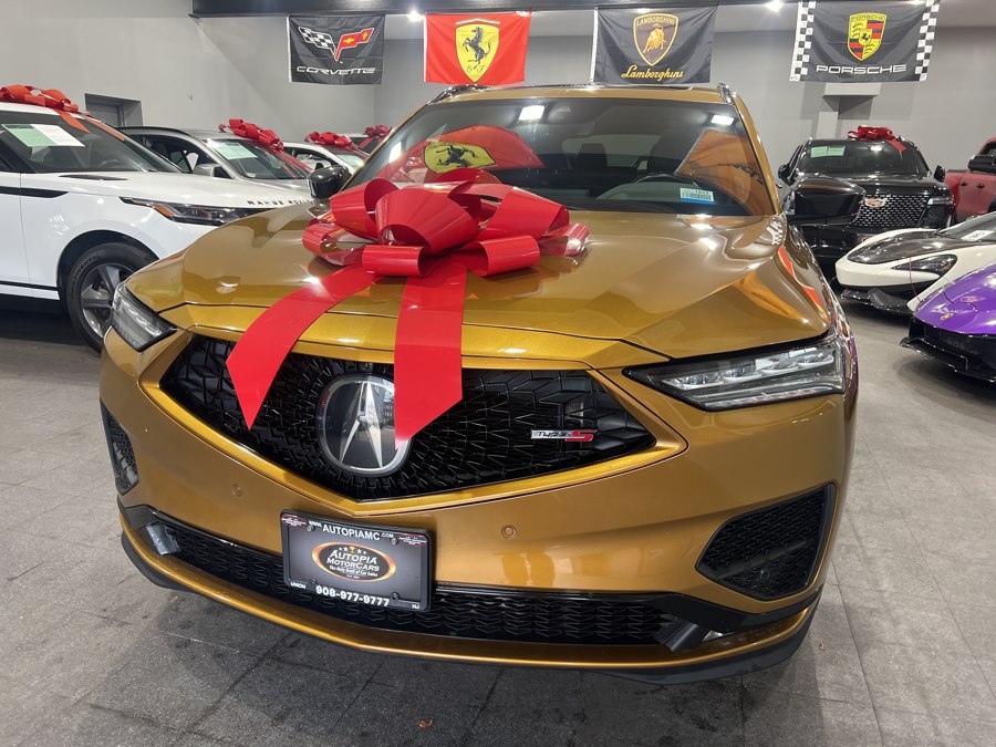 Yellow 2022 Acura MDX Type S SH-AWD SUV / Crossover All-Wheel Drive Automatic
