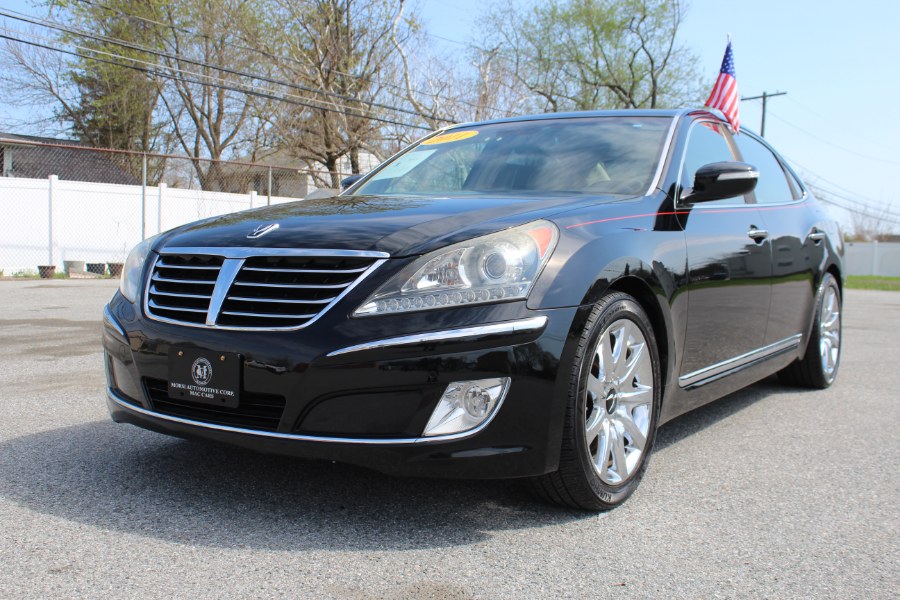 Black Noir Pearl 2011 Hyundai Equus Signature RWD Sedan Rear-Wheel Drive Automatic