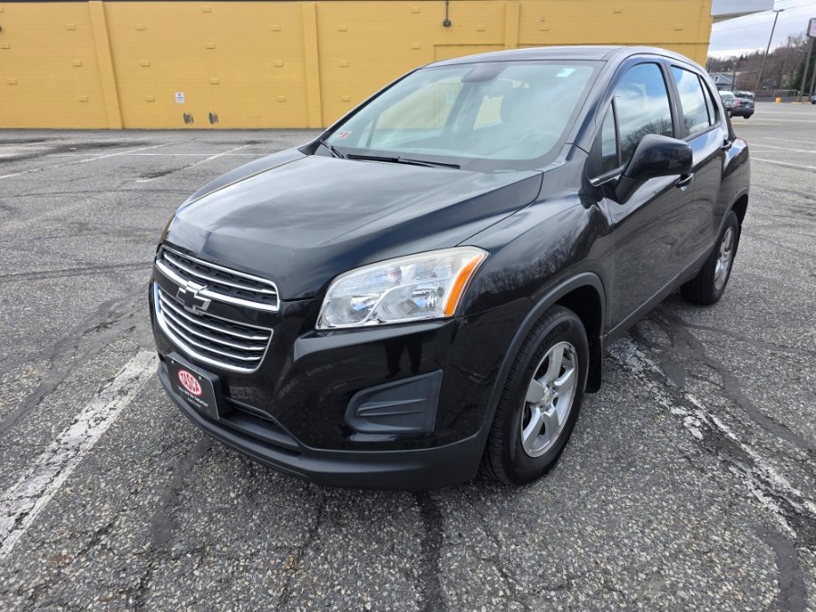 Black 2015 Chevrolet Trax LS AWD SUV / Crossover All-Wheel Drive Automatic