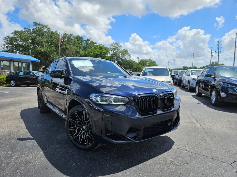 Carbon Black Metallic 2022 BMW X4 M AWD SUV / Crossover All-Wheel Drive Automatic