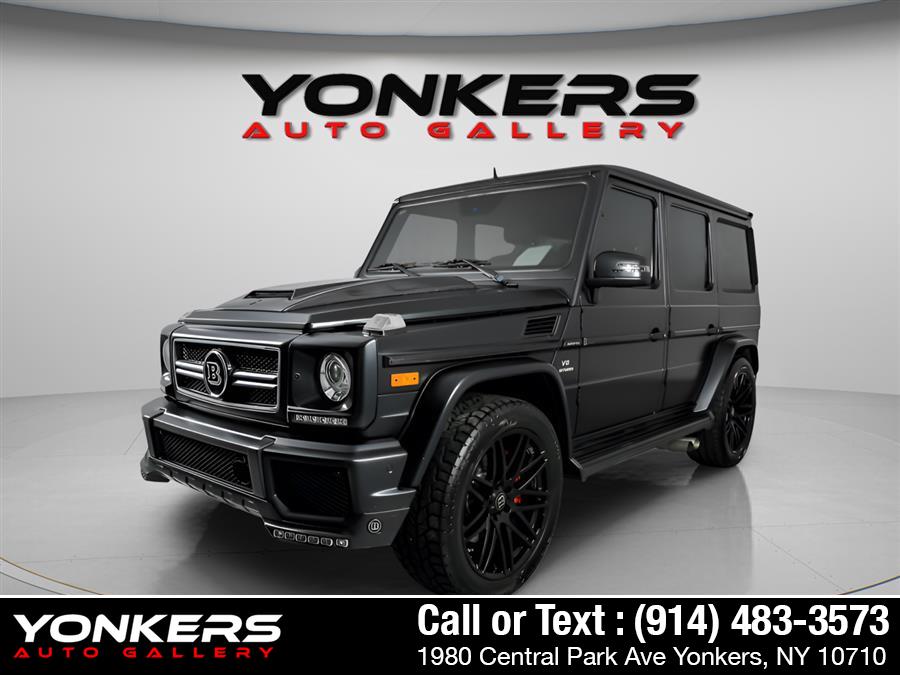 Black 2016 Mercedes-Benz G-Class G 63 AMG 4MATIC SUV / Crossover All-Wheel Drive 7-Speed Automatic