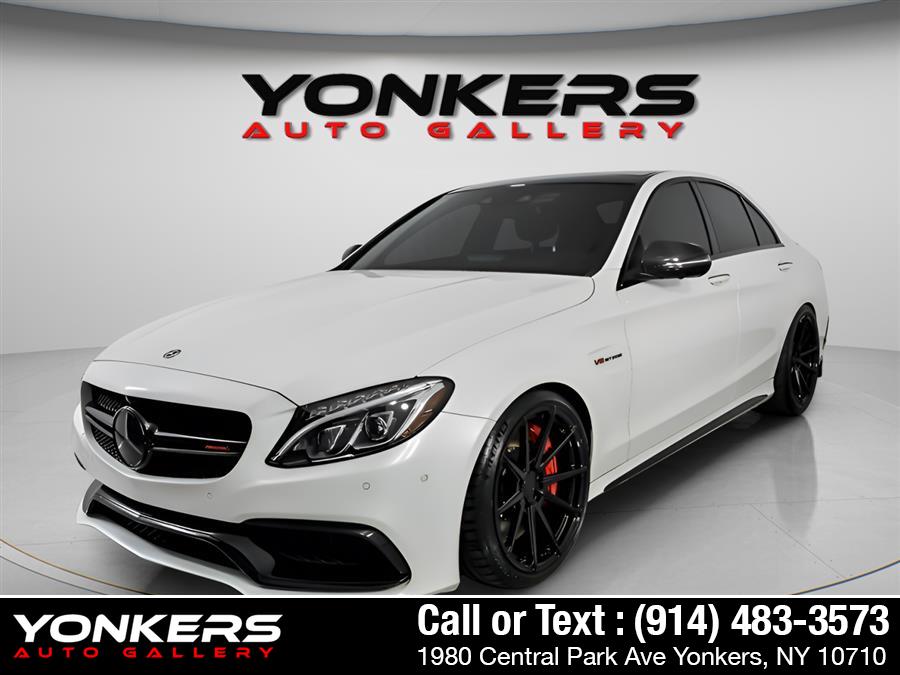 Diamond Silver Metallic 2018 Mercedes-Benz C-Class AMG C 63 S Sedan RWD Sedan Rear-Wheel Drive Automatic