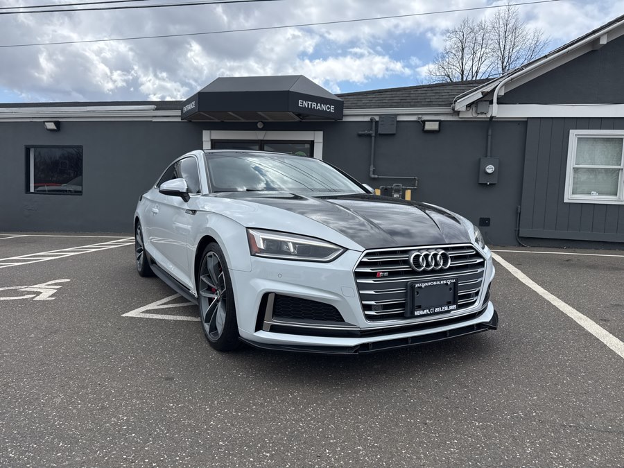 Ibis White 2018 Audi S5 3.0T quattro Premium Plus Coupe AWD Coupe All-Wheel Drive Automatic