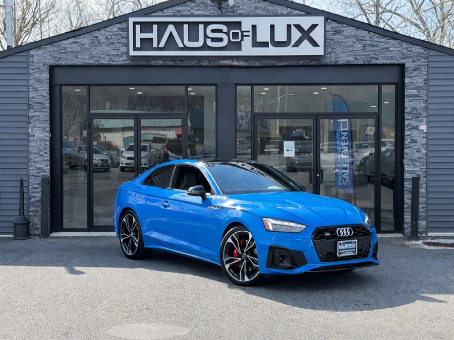 Blue 2020 Audi S5 3.0T quattro Prestige Coupe AWD Coupe All-Wheel Drive Automatic