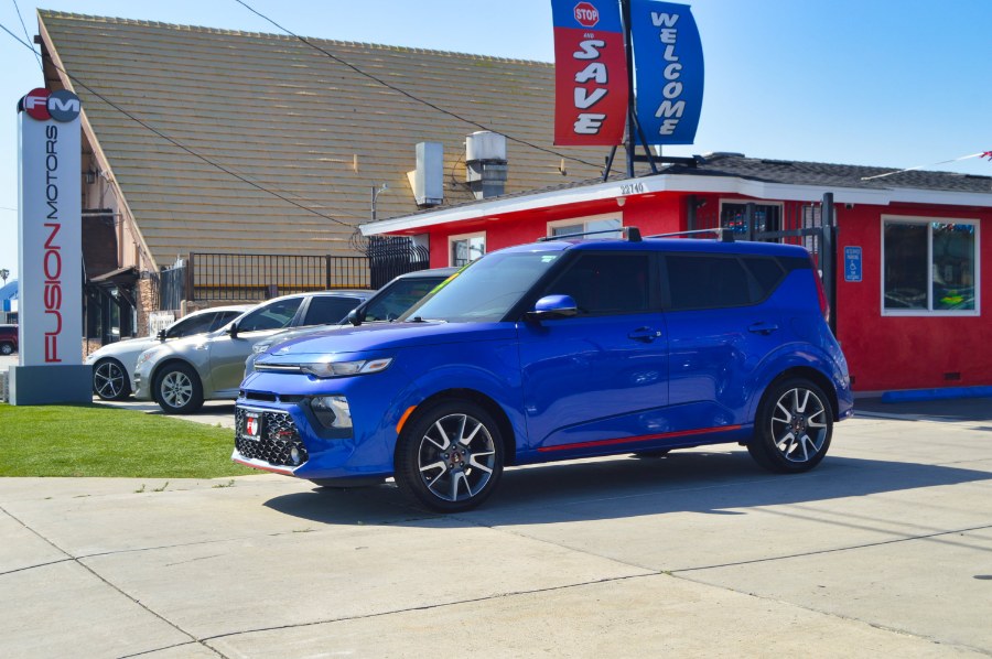 Neptune Blue 2020 Kia Soul GT-Line FWD SUV / Crossover Front-Wheel Drive Automatic