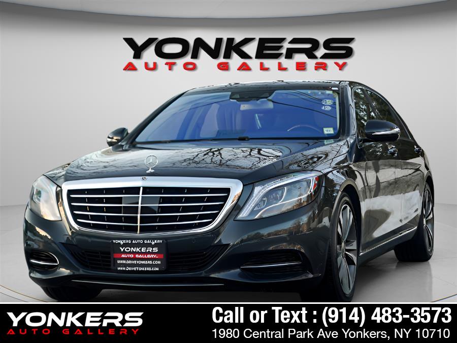 Anthracite Blue Metallic 2015 Mercedes-Benz S-Class S 550 4MATIC Sedan All-Wheel Drive Automatic