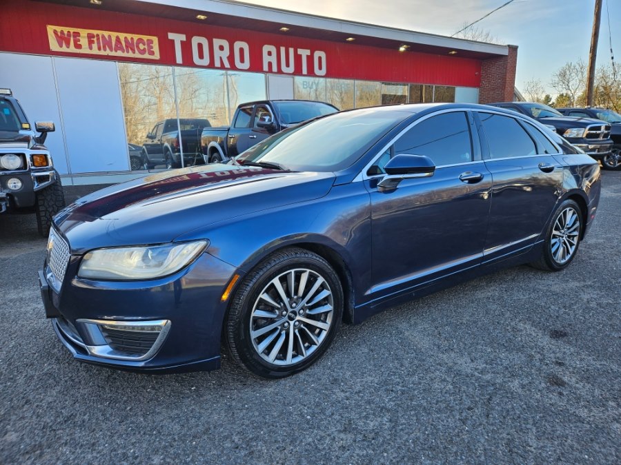 Midnight Sapphire Blue Metallic 2017 Lincoln MKZ Reserve FWD Sedan Front-Wheel Drive Automatic