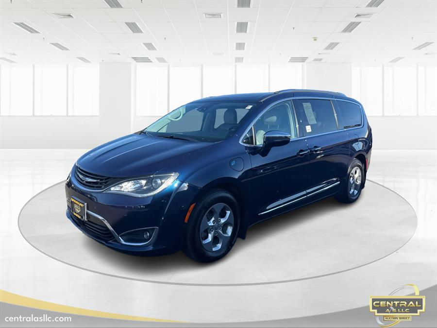 Blue 2018 Chrysler Pacifica Hybrid Limited FWD Minivan Front-Wheel Drive Automatic