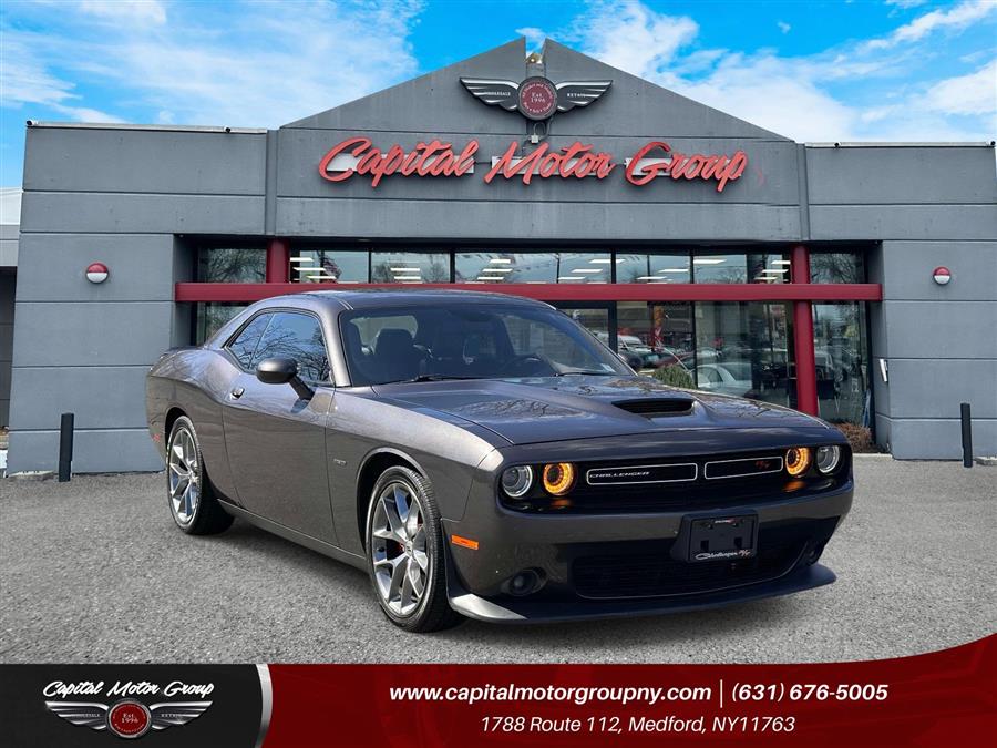 Gray (Granite Pearlcoat) 2019 Dodge Challenger R/T RWD Coupe Rear-Wheel Drive Automatic