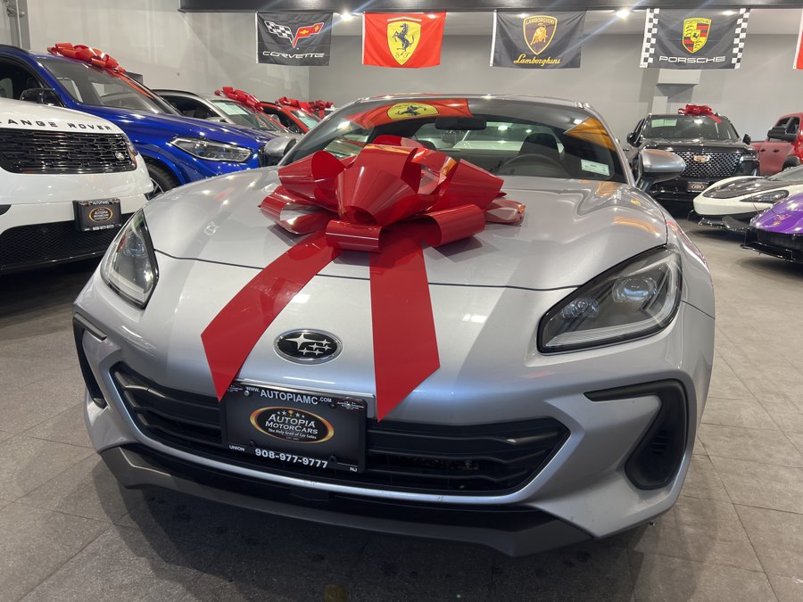 Silver 2022 Subaru BRZ Premium RWD Coupe Rear-Wheel Drive Manual