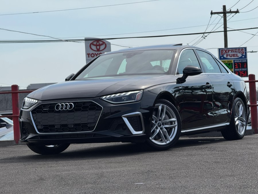 Mythos Black Metallic 2024 Audi A4 quattro Premium Plus S Line 45 TFSI AWD Sedan All-Wheel Drive Automatic