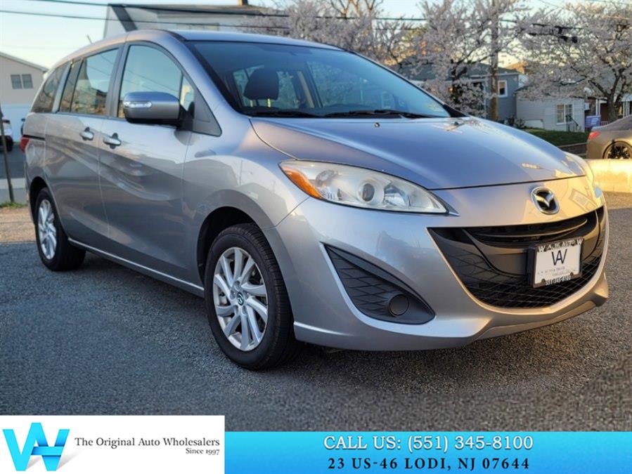 Gray 2015 Mazda MAZDA5 Sport Minivan Front-Wheel Drive Automatic