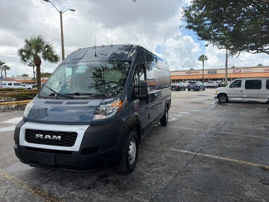 Gray (Granite Crystal Metallic Clearcoat) 2020 RAM ProMaster 3500 159 High Roof Extended Cargo Van FWD Van Front-Wheel Drive Automatic