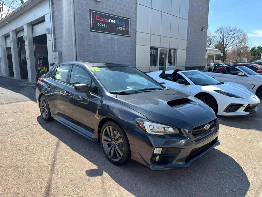 Gray 2016 Subaru WRX Limited AWD Sedan All-Wheel Drive Automatic