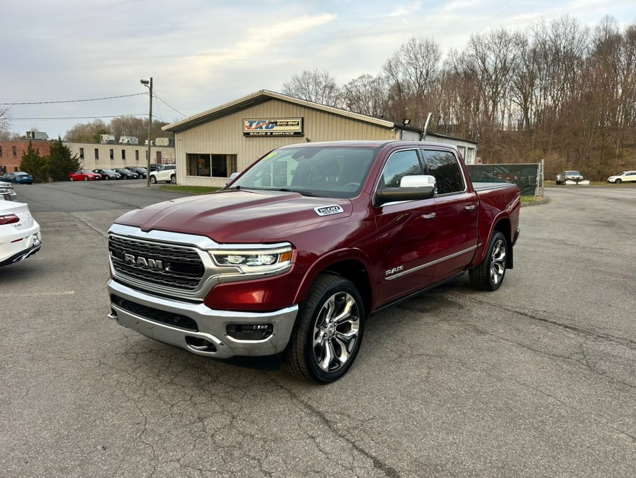 Delmonico Red Pearlcoat 2019 RAM 1500 Limited Crew Cab 4WD Pickup Truck Four-Wheel Drive Automatic