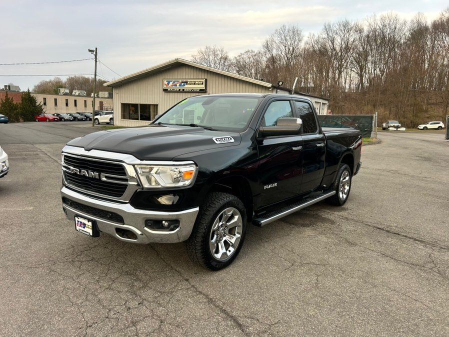 Black Forest Green Pearlcoat 2019 RAM 1500 Big Horn Quad Cab 4WD Pickup Truck Four-Wheel Drive Automatic