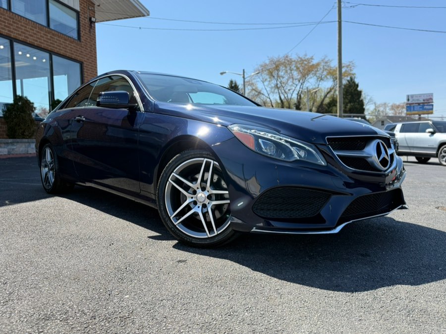 Lunar Blue Metallic 2016 Mercedes-Benz E-Class E 400 Coupe 4MATIC Coupe All-Wheel Drive Automatic
