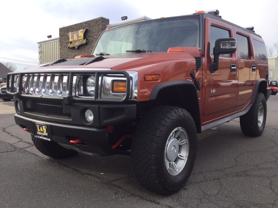 Sunset Orange Metallic 2003 Hummer H2 Base SUV / Crossover Four-Wheel Drive Automatic