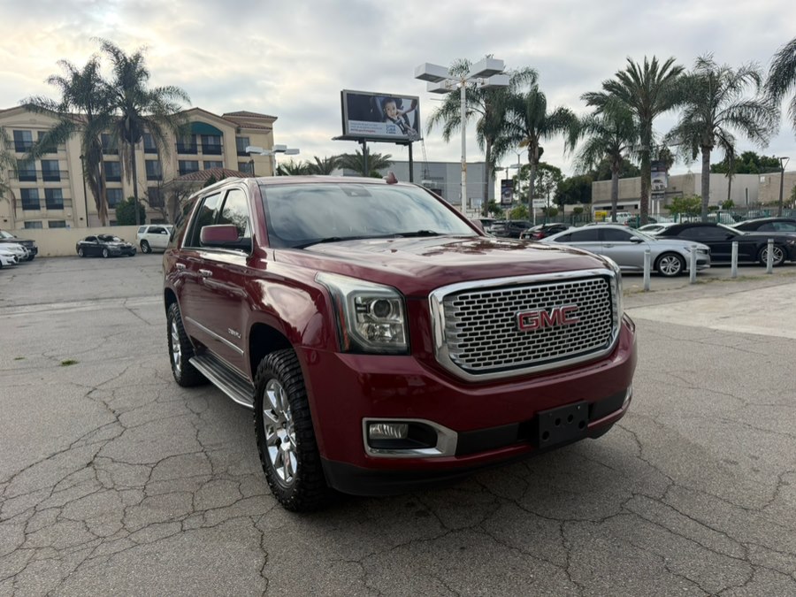 Red 2016 GMC Yukon Denali 4WD SUV / Crossover Four-Wheel Drive Automatic