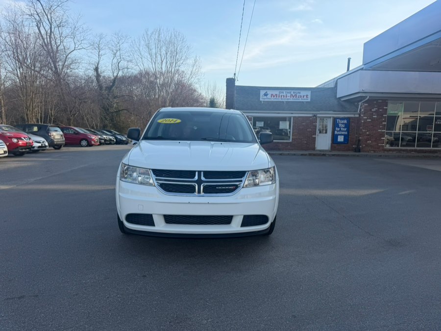 White 2014 Dodge Journey American Value Package FWD SUV / Crossover Front-Wheel Drive Automatic