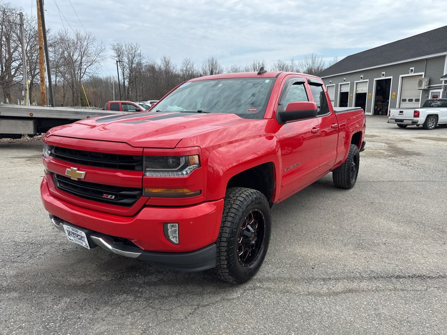 Red Hot 2017 Chevrolet Silverado 1500 LT Double Cab 4WD Pickup Truck Four-Wheel Drive Automatic