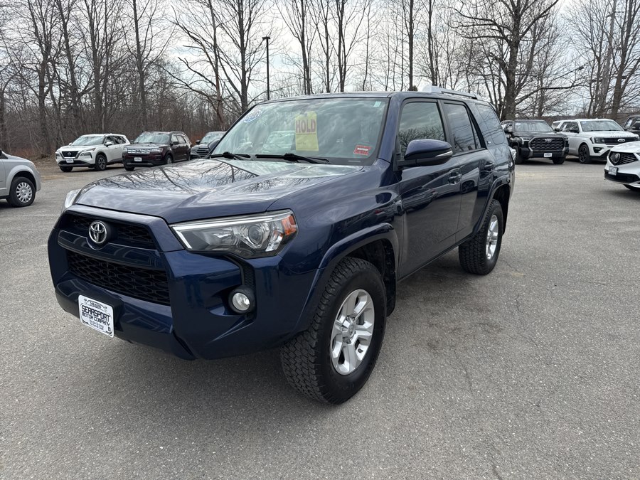 Blue 2018 Toyota 4Runner SR5 4WD SUV / Crossover Four-Wheel Drive Automatic