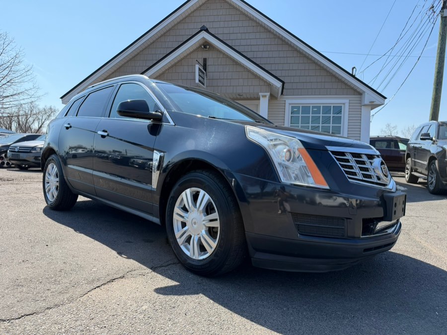 Sapphire Blue Metallic 2014 Cadillac SRX Luxury AWD SUV / Crossover All-Wheel Drive Automatic