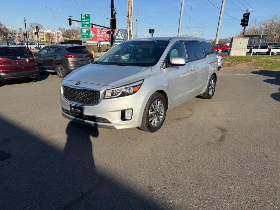 Silver 2015 Kia Sedona SX Minivan Front-Wheel Drive Automatic