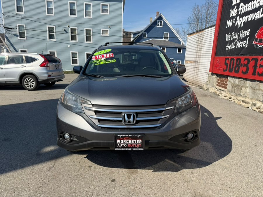 Alabaster Silver Metallic 2012 Honda CR-V EX-L AWD with Navigation SUV / Crossover All-Wheel Drive Automatic