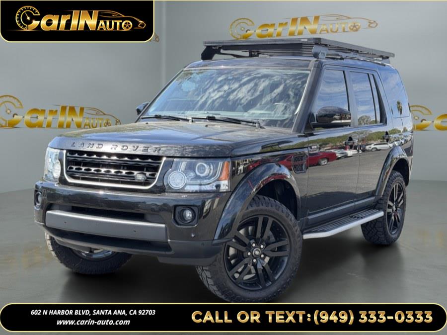 Barolo Black Metallic 2016 Land Rover LR4 HSE AWD SUV / Crossover All-Wheel Drive Automatic