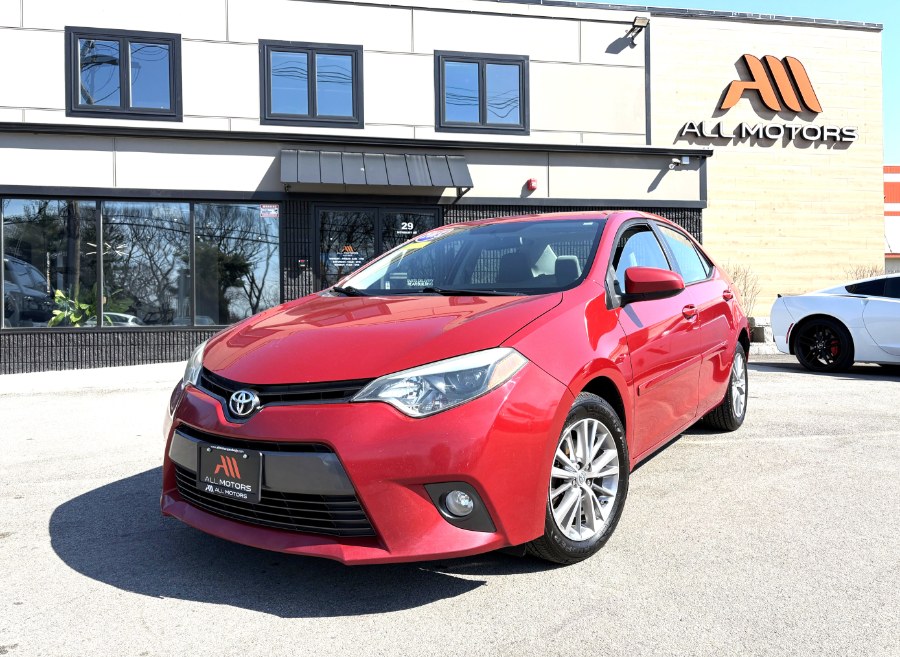 Barcelona Red Metallic 2015 Toyota Corolla LE Plus Sedan Front-Wheel Drive Automatic