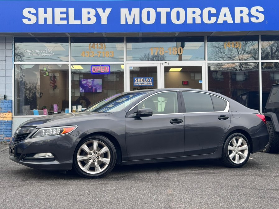 Gray 2014 Acura RLX FWD with Navigation Sedan Front-Wheel Drive Automatic