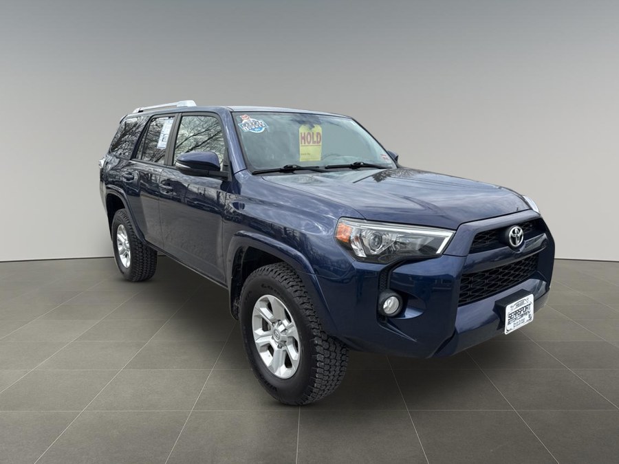 Blue 2018 Toyota 4Runner SR5 4WD SUV / Crossover Four-Wheel Drive Automatic