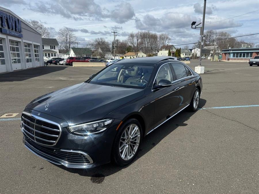 Gray 2021 Mercedes-Benz S-Class S 580 Sedan 4MATIC Sedan All-Wheel Drive Automatic
