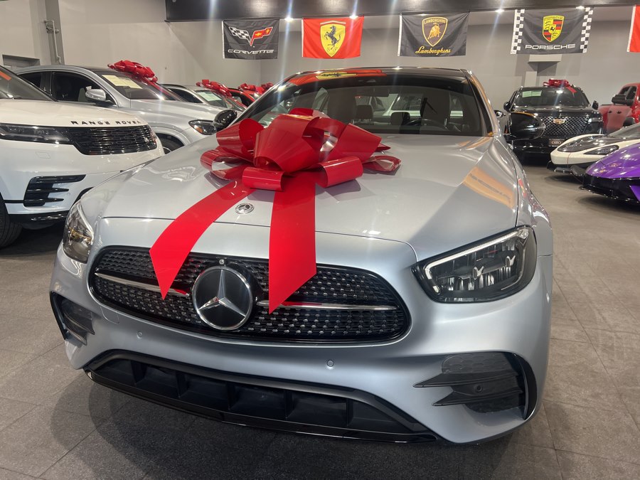 Silver 2021 Mercedes-Benz E-Class E 350 RWD Sedan Rear-Wheel Drive Automatic