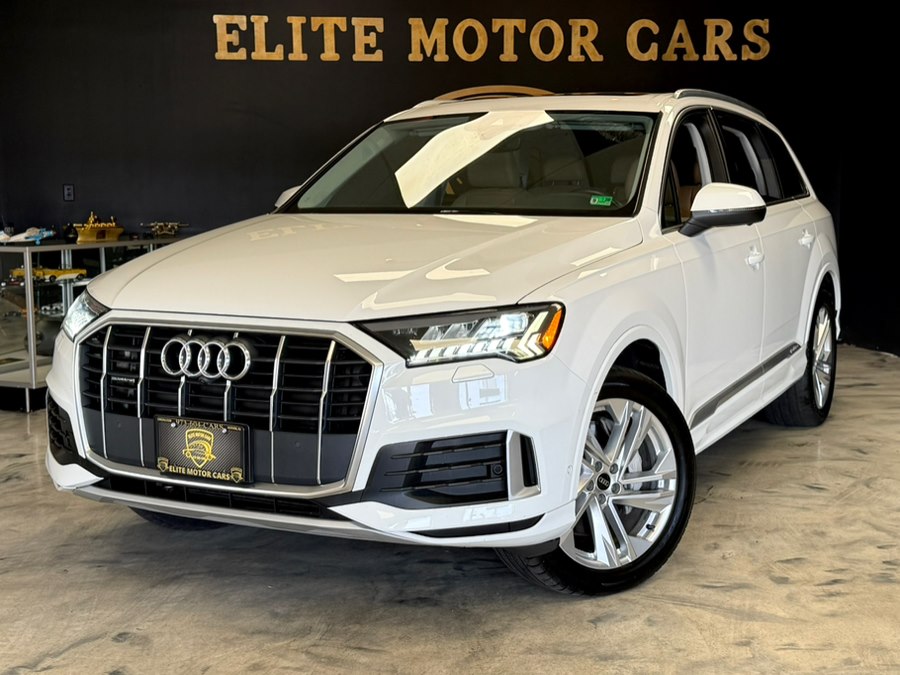 Carrara White 2021 Audi Q7 quattro Premium Plus 45 TFSI SUV / Crossover All-Wheel Drive Automatic