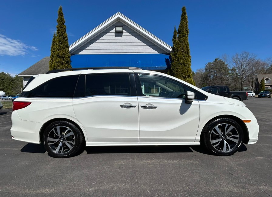 White Diamond Pearl 2019 Honda Odyssey Elite FWD Minivan Front-Wheel Drive Automatic