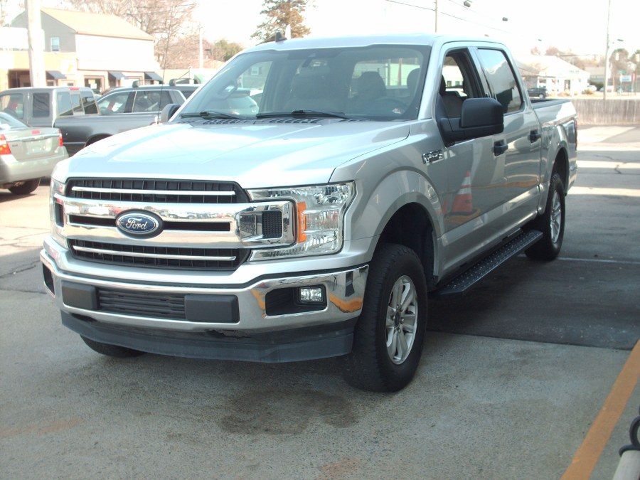 Ingot Silver Metallic 2019 Ford F-150 XLT SuperCrew 4WD Pickup Truck Four-Wheel Drive Automatic