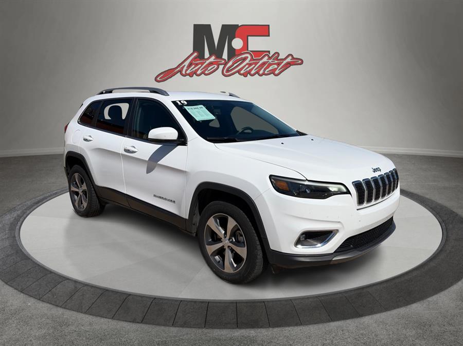Bright White Clearcoat 2019 Jeep Cherokee Limited 4WD SUV / Crossover Four-Wheel Drive Automatic
