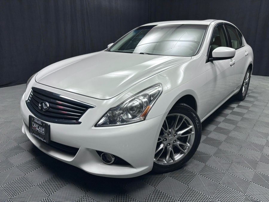 Moonlight White 2011 INFINITI G37 x Sedan AWD Sedan All-Wheel Drive Automatic