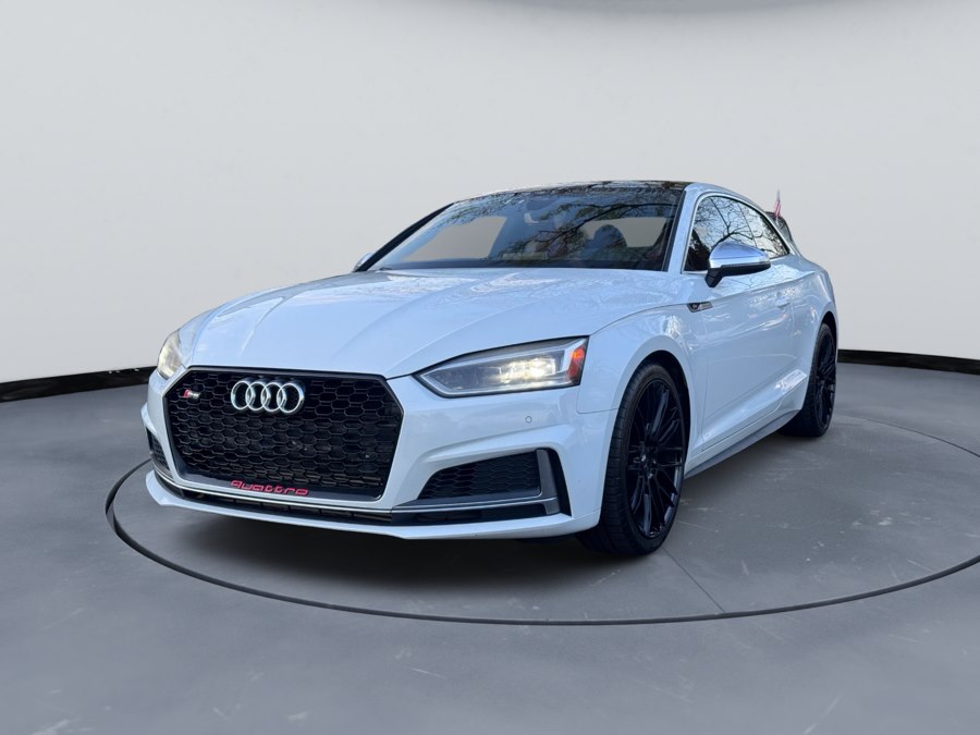 Glacier White Metallic 2018 Audi S5 3.0T quattro Premium Plus Coupe AWD Coupe All-Wheel Drive Automatic