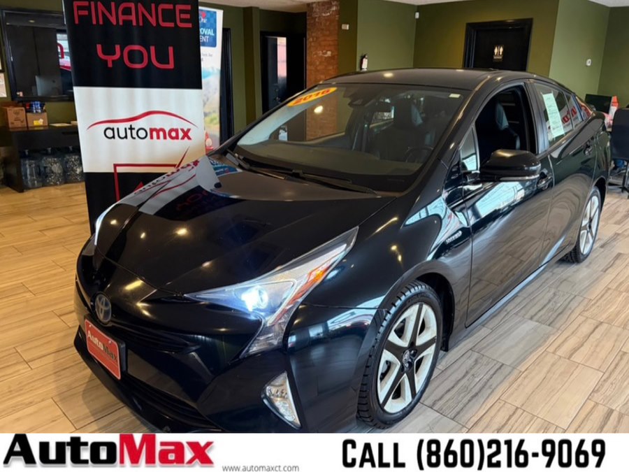Black 2016 Toyota Prius Four FWD Hatchback Front-Wheel Drive Automatic