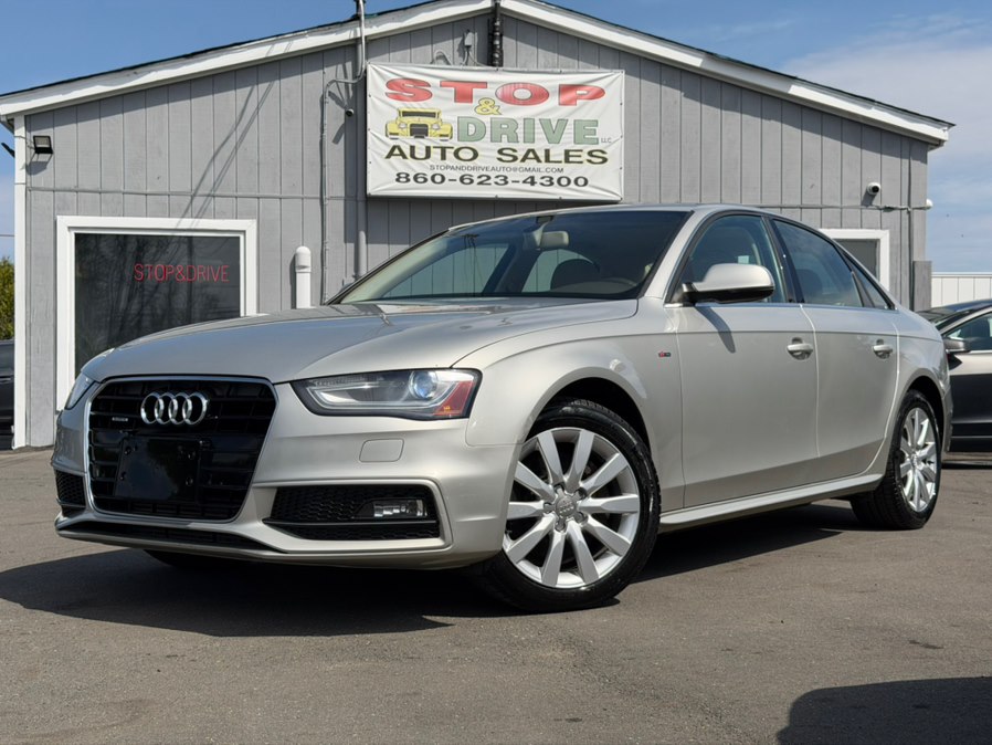 Silver 2015 Audi A4 2.0T quattro Premium AWD Sedan All-Wheel Drive Automatic