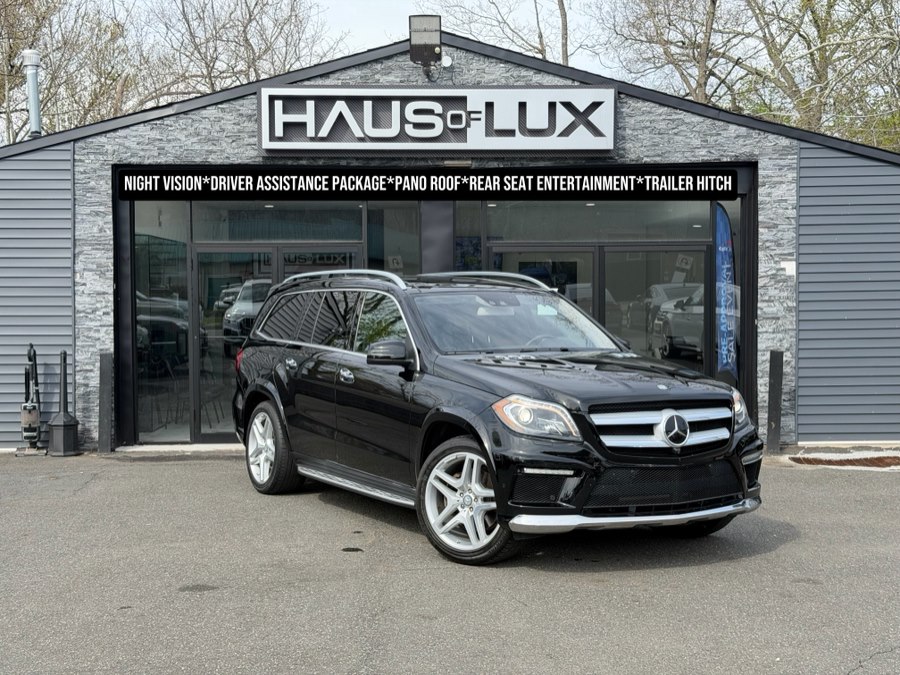 Black 2014 Mercedes-Benz GL-Class GL 550 4MATIC SUV / Crossover All-Wheel Drive Automatic