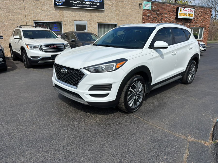 White Pearl 2019 Hyundai Tucson SEL FWD SUV / Crossover Front-Wheel Drive Automatic