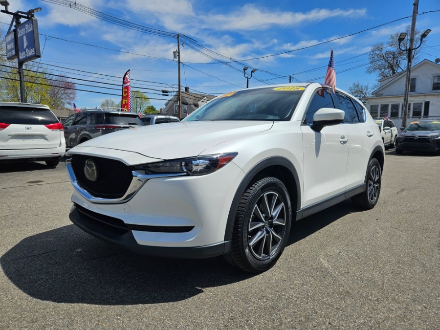 Snowflake White Pearl Mica 2018 Mazda CX-5 Touring AWD SUV / Crossover All-Wheel Drive Automatic