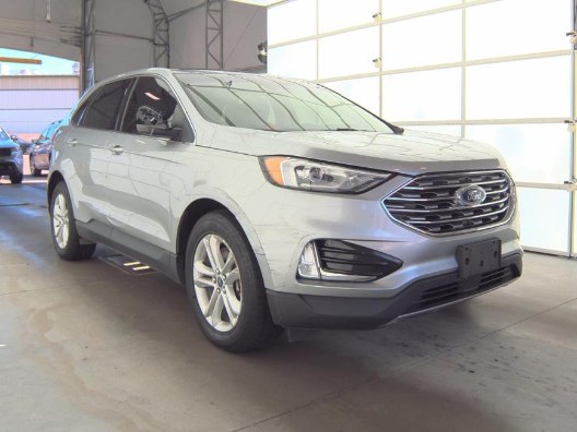 Silver 2020 Ford Edge SEL AWD SUV / Crossover All-Wheel Drive Automatic