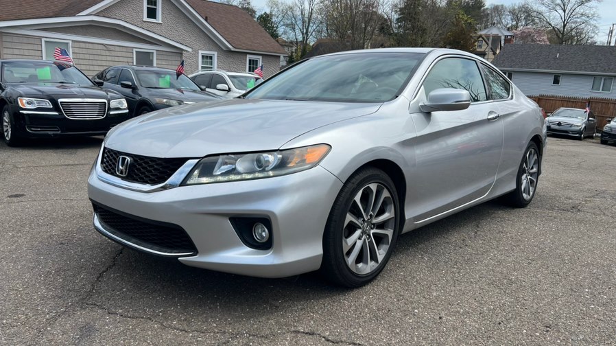 Alabaster Silver Metallic 2013 Honda Accord Coupe EX-L V6 Coupe Front-Wheel Drive Automatic
