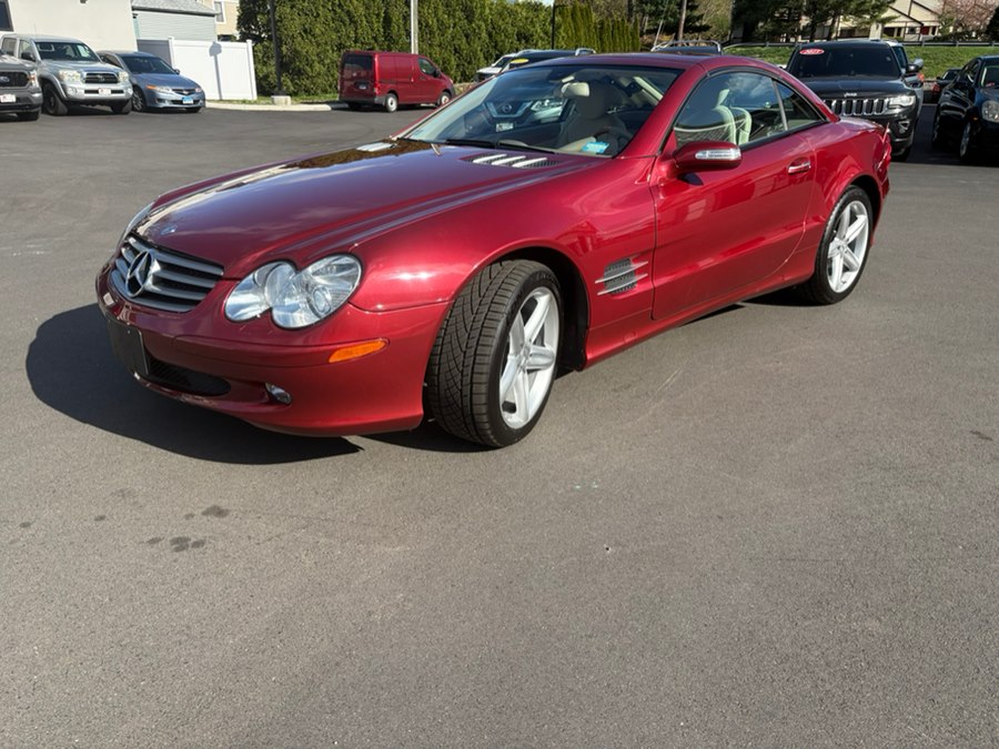Firemist Red Metallic 2006 Mercedes-Benz SL-Class SL 500 Convertible Rear-Wheel Drive Automatic