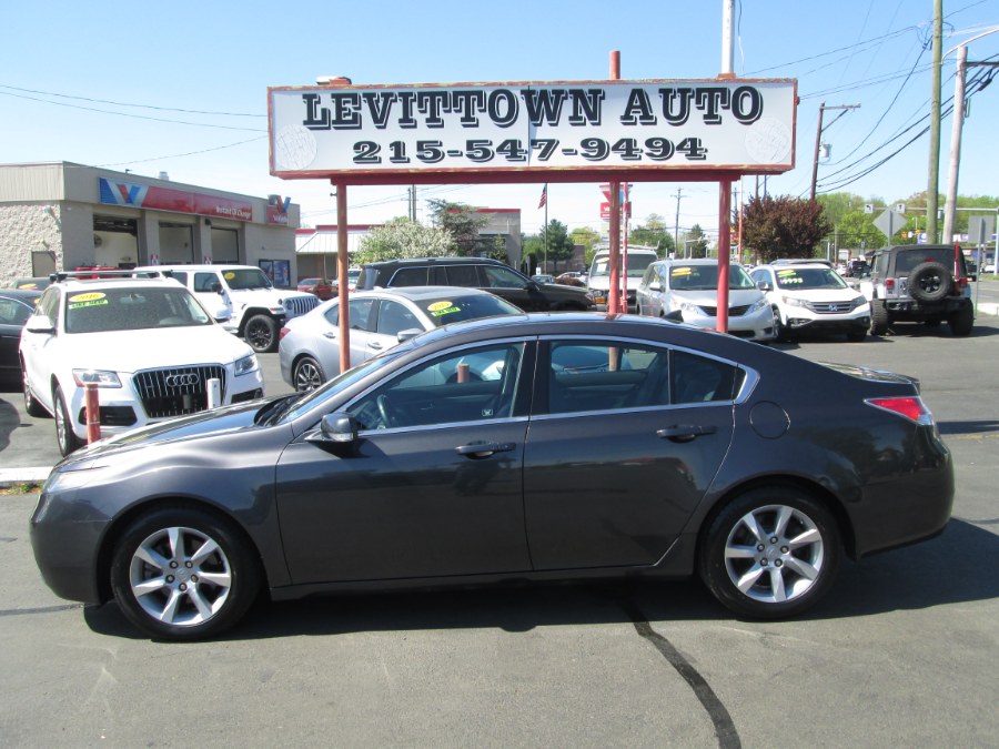 Gray 2012 Acura TL FWD with Technology Package Sedan Front-Wheel Drive Automatic